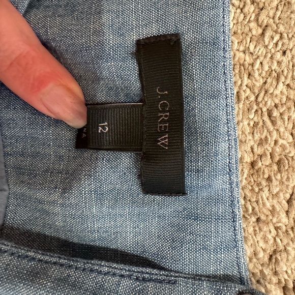 JCrew Wideleg Jean Jumpsuit - 12 - Picture 3 of 3